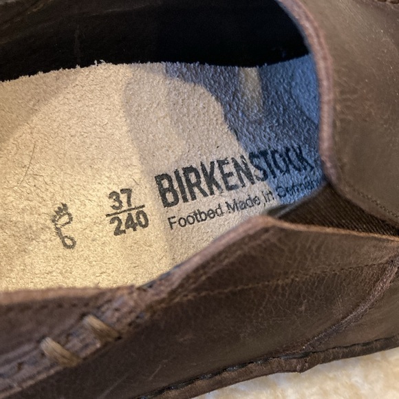 Birkenstock Duma brown leather loafers. Size 37 EUR. Excellent, like new. - Picture 8 of 10